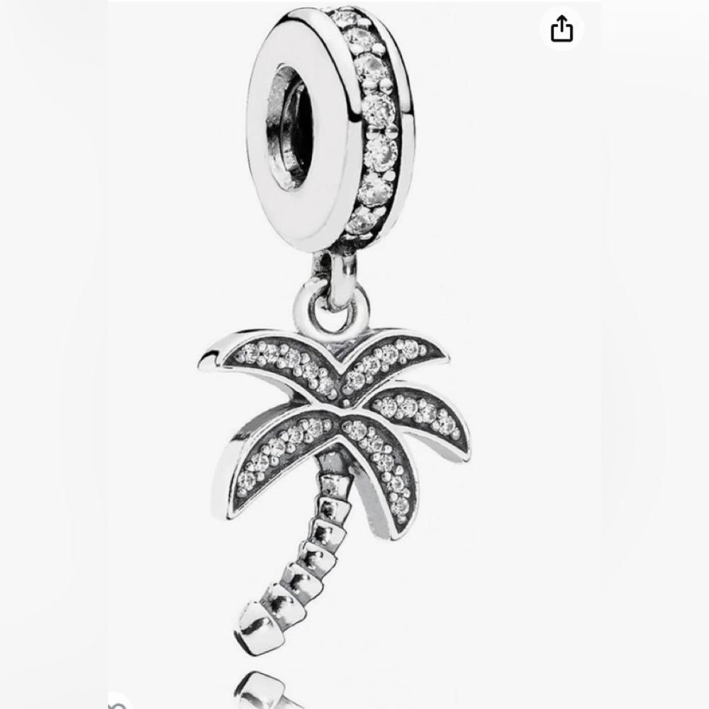 Pandora old San Juan palm tree charm